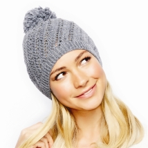 2 CHIC SLOUCH HAT WITH RHINESTONES - $19.95